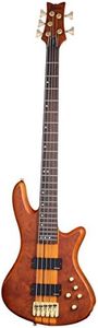 Schecter Stiletto Studio 5 Bass Guitar - Honey Satin