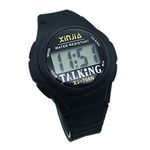 English Talking Watch for The Blind and Elderly and Visially Impaired People Electronic Sports Speak Watches CA-768TE