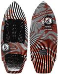 Ronix Volcom Sea Captain Wakesurf Board - White / Red - 4'4