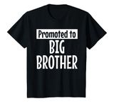 Youth Fun Promoted to Big Brother, New baby Older sibling T-Shirt