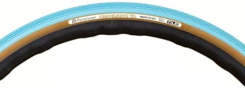 Panaracer Gravel King SK 700 x 32C Tubeless Ready Turquoise Blue/Brown