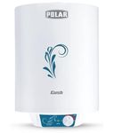 Polar Water Heater (Geyser) Gush 25 Litre | Anti-Rust Tank Corrosion Proof Body Energy-Efficient Metal Glass Lined 4-star rated 2000W with Advanced Safety Features For Home,Kitchen,Offices, White