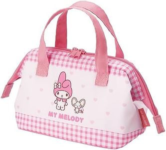 Skater KGA0-A Insulated Lunch Bag with Purse for Kids Size, for Kids Bento Box, My Melody, My Friends with You, Sanrio