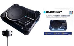 BLAUPUNKT GTHS131 200W 10" CAR Under SEAT Super Slim Powered SUBWOOFER Enclosed , Black