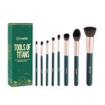 MARS Tools of Titan Brush Set of 8 | Face Makeup Brush Set with Ultra Soft Bristles (PACK OF 8)