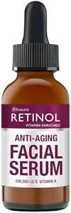 Retinol Anti-Wrinkle Facial Serum – Vitamin A Concentrate Improves Skin’s Elasticity & Tone and Minimizes Appearance of Fine Lines & Wrinkles – Look Younger With The Age-Defying Power Of Retinol