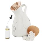 MEDTECH® Facial Steamer VAP-100 | Vaporizer for Cold & Cough + Steamer for Face Steam | Steam Inhaler & Vaporizer Machine with Nano-Ionic Technology | Fast Mist in 30sec | UV Steam Sterilization | Aroma Diffuser Tray | 1 Year Warranty