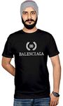 Workshop Graphic Printed T-Shirt for Men & Women | Funny Quote T-Shirts |Balenciagaa Logo T Shirts | Sarcasm Tshirts | Round Neck T Shirt 100% Cotton T Shirt | Short Sleeve Tshirt Cool Tshirts Black