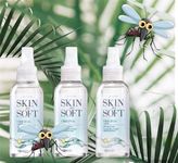 Avon 3 x Skin So Soft Original Dry Oil Spray with Citronella "Which Repels Mosquito Fly & Midge Insects" with Hair Accessory "Insect Repellant"