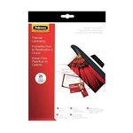 Fellowes 5201804 Laminating Pouch Starter Kit - 25-Pack, CLEAR