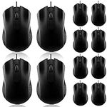 Hoteam 12 Pcs Wired Computer Mouse 