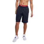 Champion Men's Sport Shorts, Moisture Wicking, Athletic Shorts, Gym Shorts (Reg. Or Big & Tall), Navy C Logo, X-Large