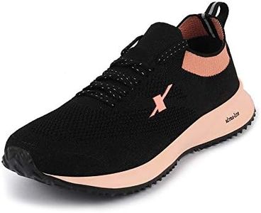 Sparx Womens SL 167 | Enhanced Durability & Soft Cushion | Black Walking Shoe - 8 UK (SL 167)