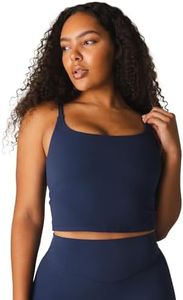 Vitality Cloud II Women’s Athletic Tank Top – Scoop Neck Workout Shirt, Medium Compression, Breathable Fabric, Perfect for Yoga, Running, Gym – Sapphire and Sizes 2XS-3XL
