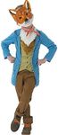 Fantastic Boys Mr Fox with Mask Book Day Week Animal Fancy Dress Costume Outfit Age 3-8 Years (3-4 Years)