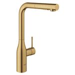 GROHE 30271GN0 Essence Single-Handle Kitchen Faucet, Brushed Cool Sunrise