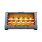 Havells Cozio Nuo Room Heater| Dual Heat Setting 400/800 Watt| Dual Quartz Heating Rods| Silent Operation| Tip Over Protection| Fire Retardant Material| Anti Rust Reflector| 2 Year Warranty(Grey)