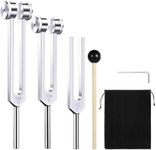 Tuning Fork Set (128Hz, 256Hz, 512H