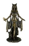 Veronese Design Bastet Egyptian Goddess of Protection Statue Sculpture 10" Tall