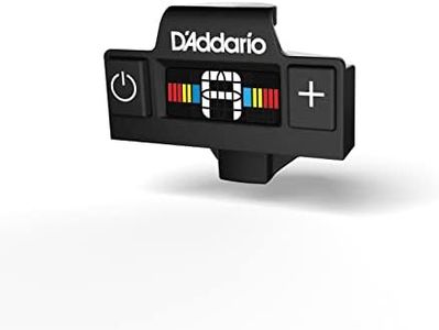 D'Addario Accessories Guitar Tuner - NS Micro Soundhole Tuner - Fits in Guitar Sound Hole - For Acoustic Guitars, Ukuleles - Non Marring Sound Hole Clip - Quick & Accurate Tuning