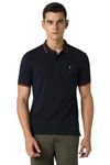 Van Heusen Men's Regular Fit Polo T-Shirt (VSKP517S011411_Navy L)