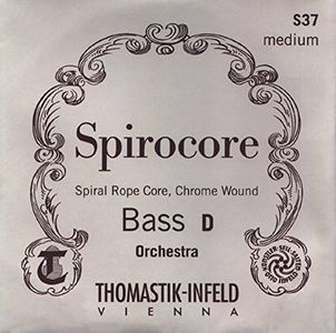 Thomastik-Infeld 3886 Spirocore, Double Bass Strings, Complete Set, 3/4 Size, Solo Tuning