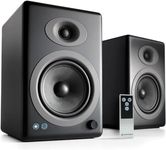 Audioengine A5 Wireless Home Theater Bookshelf Speakers - 150W Premium Studio Monitors