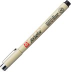 Sakura Color Prod America Marker, Brush Tip, Water/Fade Proof, Black (SAKXSDKBR49)