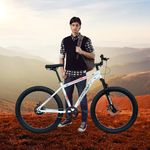 CROW - Atom Pro Single Speed | 26" Unisex MTB | Fat Bike | Mountain Cycle | Dual DISC Brakes | Suspension Fork | Ideal for Boys/Girls/Men/Women
