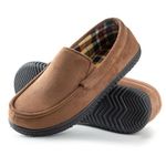 RockDove Men's Alexander Flannel Lined Loafer, Size 10 US Men, Brown