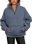 Trendy Queen Sweatshirts Half Zip P