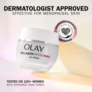 Olay Collagen Peptide MAX Face Moisturiser – Anti-Aging Day Cream, 50ml