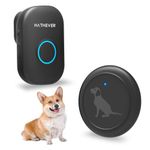 Hathever Dog Bell for Door Potty Training, Wireless Doggie Door Bell Operating at 1000 Feet with IP65 Waterproof Touch Button, 32 Melodies & 4 Notification Modes