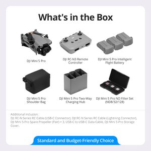 DJI Mini 5 Pro Drone Fly More Combo – Lightweight Camera Quadcopter