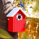 Cedar Bluebird House, Wooden Bird H