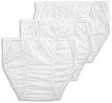 Jockey Men's Underwear Elance String Bikini - 3 Pack, White, xl