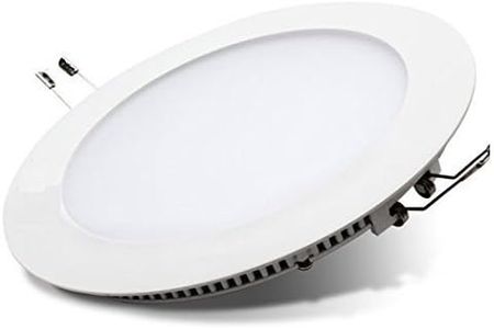 18W LED Round Recessed Ceiling Flat Panel Down Light slim Lamp Warm White 3500K