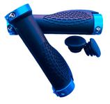 Wavva® Bike Cycle Only Quality Material Handle Grip with Lockable Mountain Rubber Hand Grips Handlebar Grip.