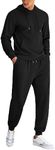 COOFANDY Men's Tracksuit 2 Piece Hoodie Athletic Sweatsuits Casual Jogging Suit Sets