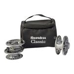 Snowbee Classic 2 Fly Reel Kits #5/6, Reel - Reel + 2 Spare Spools & Case, Great For Fishing Rivers and Small Stillwaters, Black, One Size (10561)