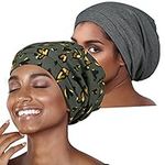 Bamboo Sleep Cap Silk Satin Lined f