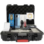 YFYIQI Surface Roughness Tester Meter Gauge Surface Profile Tester with 20 Testing Parameters Data Storage and Power Saving Function