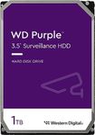 Western Digital 1TB WD Purple Surveillance Internal Hard Drive HDD - SATA 6 Gb/s, 64 MB Cache, 3.5" - WD11PURZ