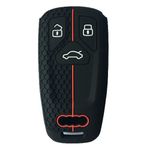 OTMIK Silicone Car Key Cover Case for Audi A4 B9 A5 A6 8S 8W Q5 Q7 4M S4 S5 S7 TT TTS TFSI RS Key Shell Accessories