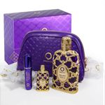 Orientica Luxury Collection Velvet Gold Pouch Gift Set | Perfume for Women | Arabian Eau de Parfum | Amber Scent Fragrance