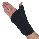 Thumb Spica Splint & Wrist Brace | Both a Wrist Splint and Thumb Splint to Support Sprains, Tendinosis, De Quervain's Tenosynovitis, Fractures | Trigger Thumb Brace for Carpal Tunnel (RIGHT S/M)