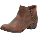 American Rag Womens Abby Almond Toe Ankle Fashion Boots, Chocolate, Size 7.0 US / 5 UK US