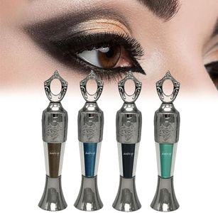 SheidaPowder Eyeliner, SheidaLiner, Eyeliner Powder, Arabic Eyeliner Powder, Waterproof Powdered Eyeliner, Egyptian Style Eyeliner in Powder Form for Eye Makeup (4pcs)