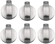 6 Pack 6mm Zinc Alloy Control Knob 