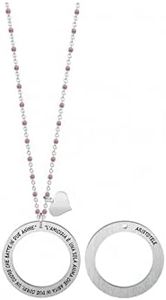Collana lunga Kidult l'amicizia è una sola anima Aristotele 751030